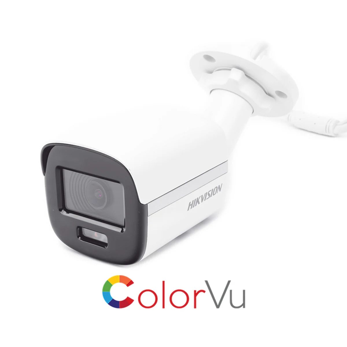 Bala  TURBOHD 2MP (1920 x 1080) / Lente 2.8 mm / Imagen a Color 24/7 / Luz Blanca 20m / Exterior IP67 / dWDR Microfono Integrado